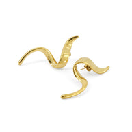 Aretes EIRA — acero inoxidable