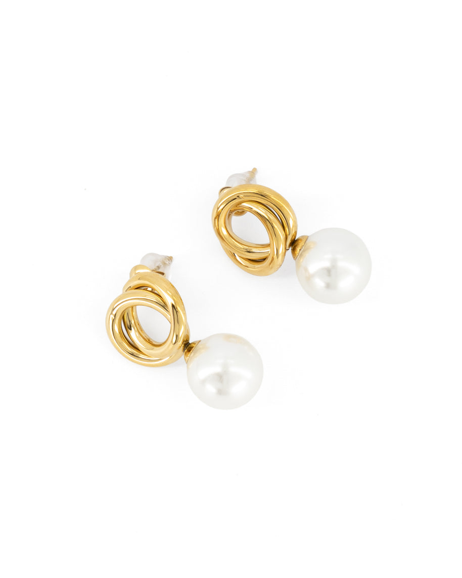 Aretes PEARL TWIST