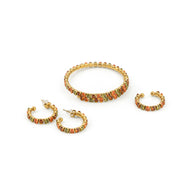 Aretes CRYSTAL TIERRA