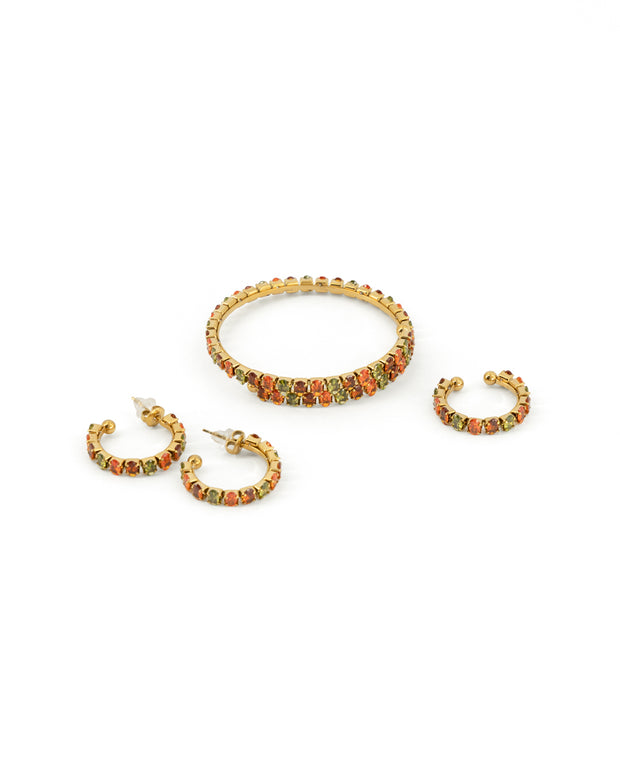 Aretes CRYSTAL TIERRA