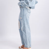 Pantalón LACE DENIM