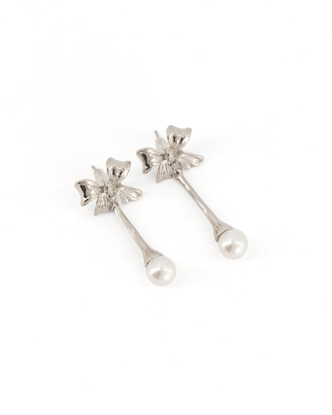 Aretes PEARL BOW