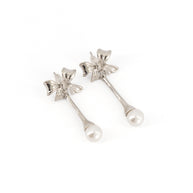 Aretes PEARL BOW