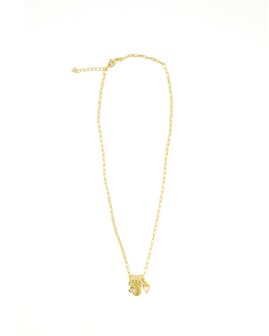 Collar SERAPHINE — Dije de Luna y Corazón